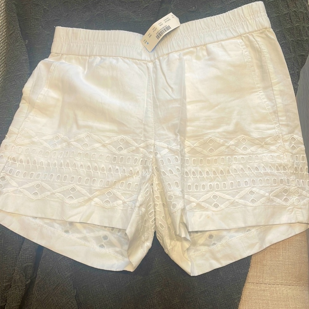 Jcrew white shorts